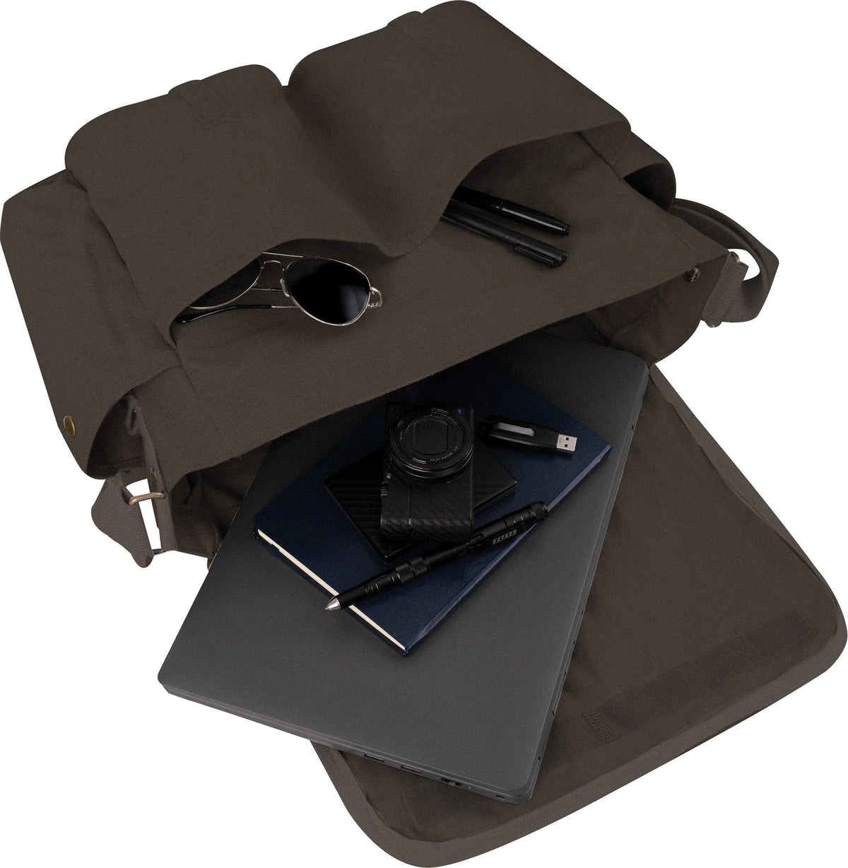 Classic Canvas Messenger Bag