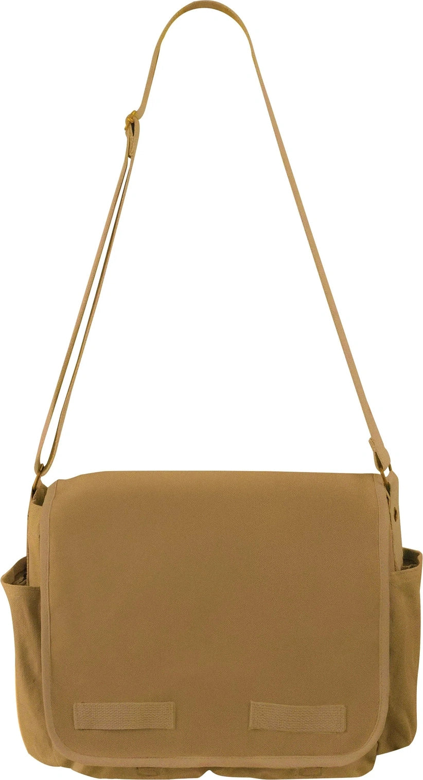 Classic Canvas Messenger Bag