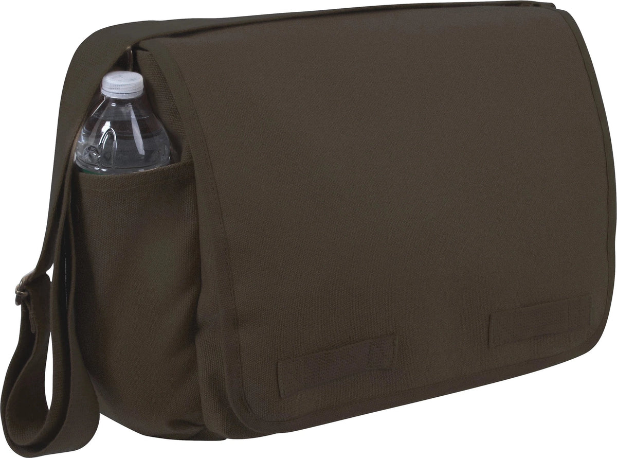 Classic Canvas Messenger Bag