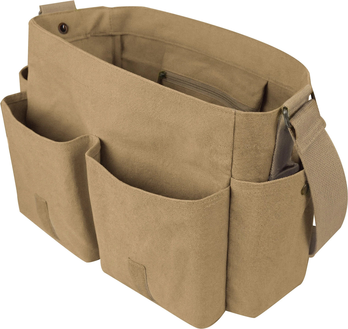 Classic Canvas Messenger Bag