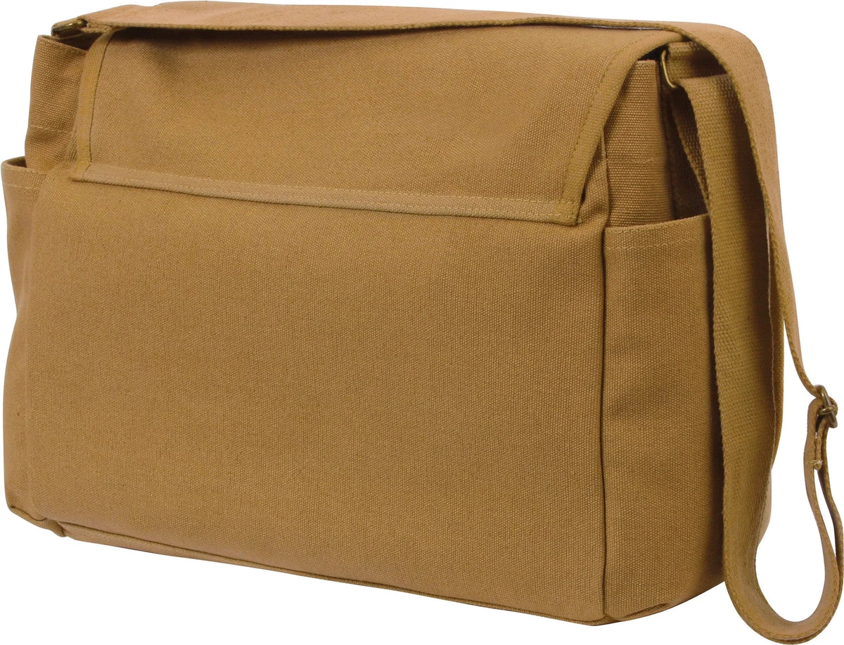Classic Canvas Messenger Bag