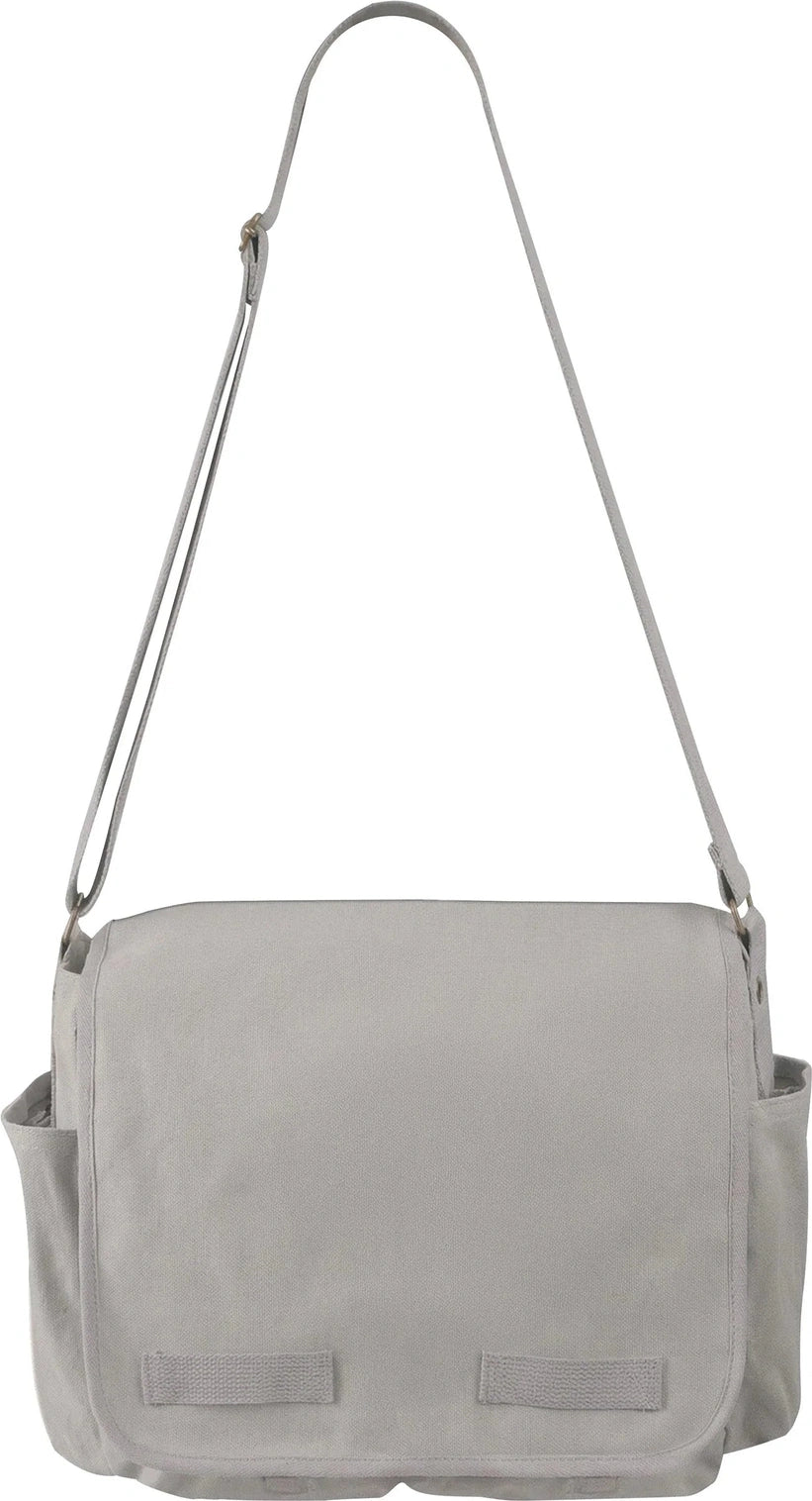 Classic Canvas Messenger Bag