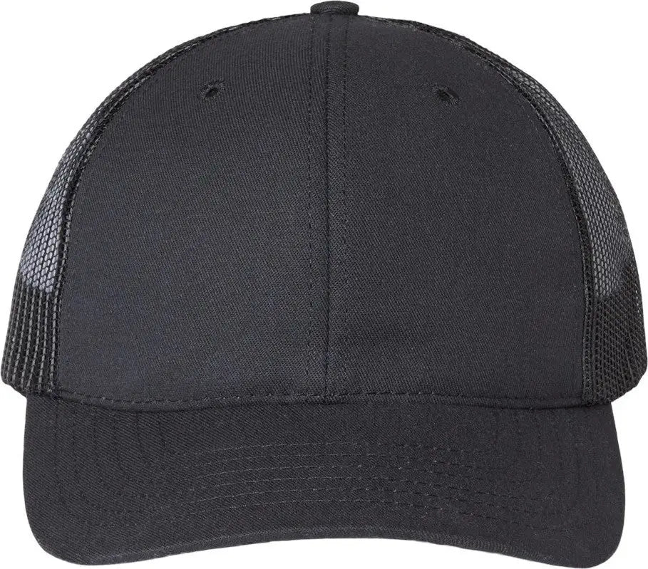 Classic Caps Usa100 Usa-made Trucker Cap - Black - one Size Fits Most