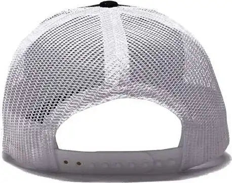 Classic Caps Usa100 Usa-made Trucker Cap - Black White - 6 5/8’’ - 7 3/8’’