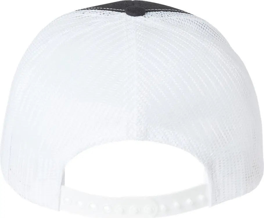 Classic Caps Usa100 Usa-made Trucker Cap - Black White - one Size Fits Most