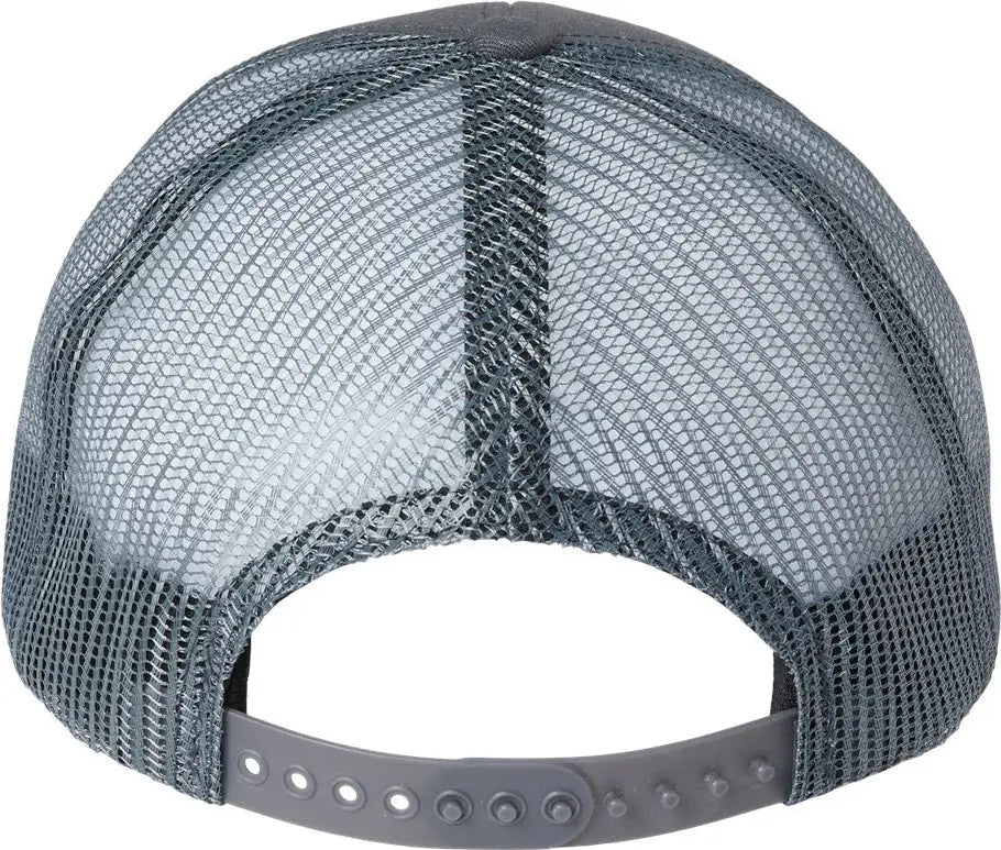 Classic Caps Usa100 Usa-made Trucker Cap - Charcoal - Dark Gray / one Size Fits Most