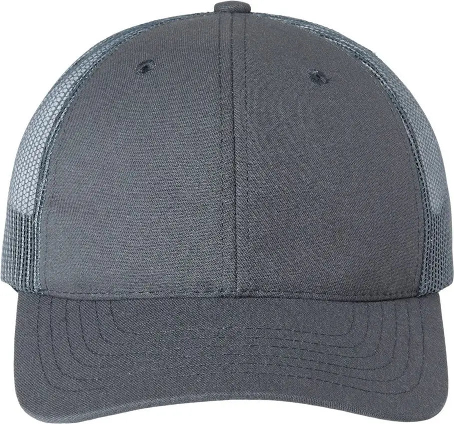 Classic Caps Usa100 Usa-made Trucker Cap - Charcoal - Dark Gray / one Size Fits Most
