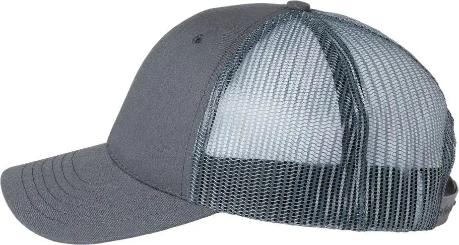 Classic Caps Usa100 Usa-made Trucker Cap - Charcoal - Dark Gray / one Size Fits Most