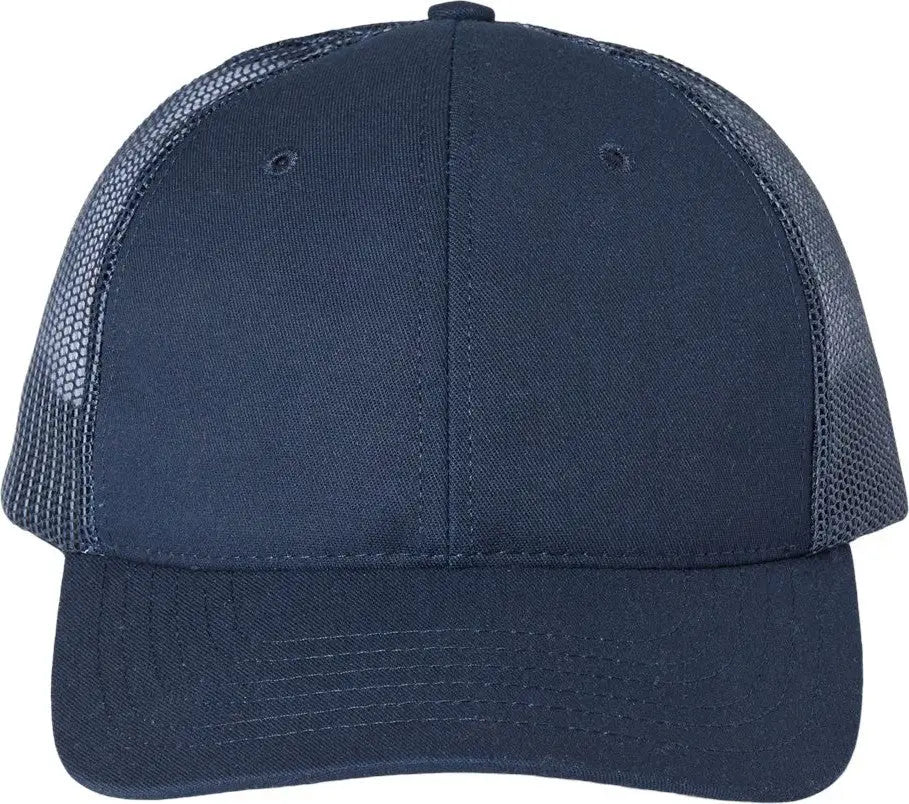 Classic Caps Usa100 Usa-made Trucker Cap - Navy