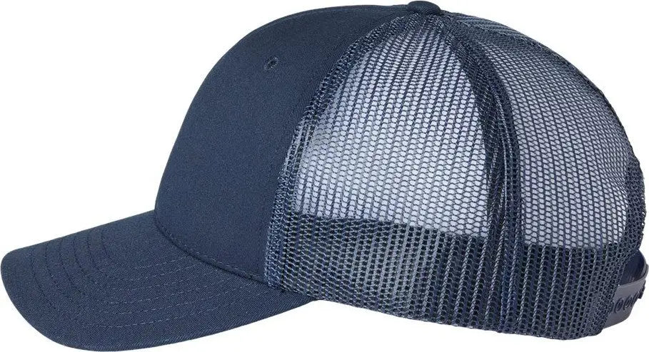 Classic Caps Usa100 Usa-made Trucker Cap - Navy