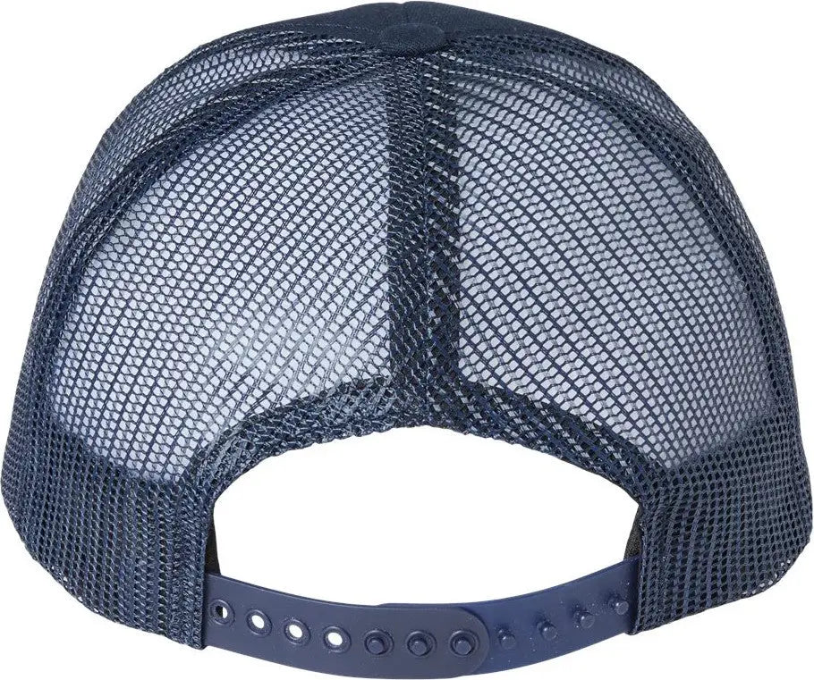 Classic Caps Usa100 Usa-made Trucker Cap - Navy