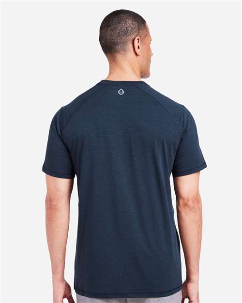 Classic Navy Carrollton Fitness T-Shirt - TM110AB