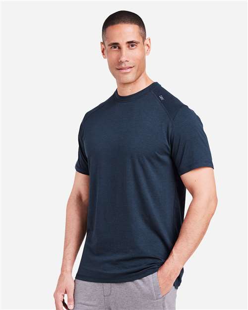 Classic Navy Carrollton Fitness T-Shirt - TM110AB