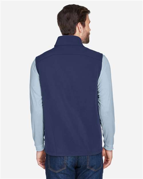 Classic Navy Men&#39;s Cruise Two-Layer Fleece Bonded Soft Shell Vest - CE701