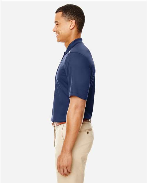 Classic Navy Men&#39;s Radiant Performance Piqué Polo with Reflective Piping - 88181R