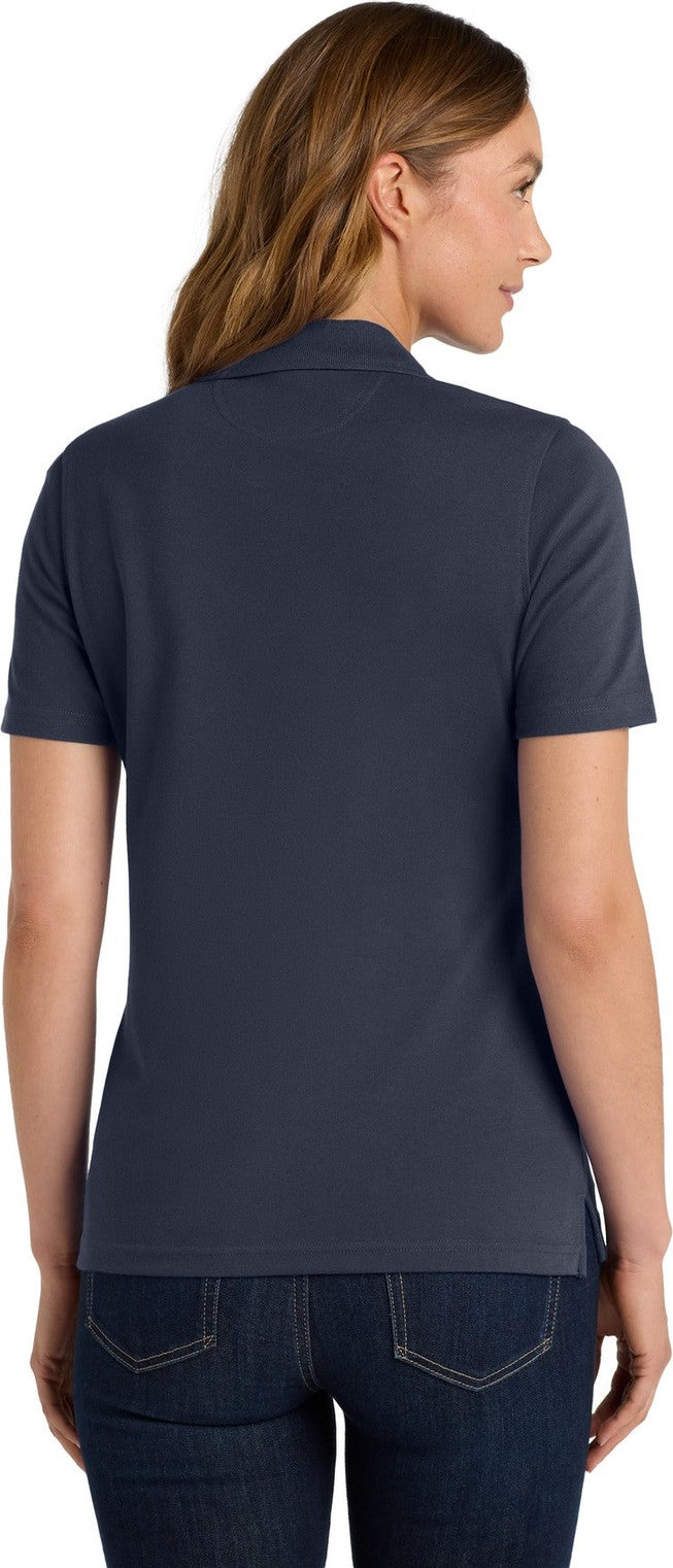 Classic Navy Port Authority Women's Rapid Dry Polo. L455