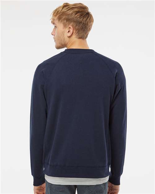 Classic Navy Special Blend Crewneck Raglan Sweatshirt - PRM30SBC
