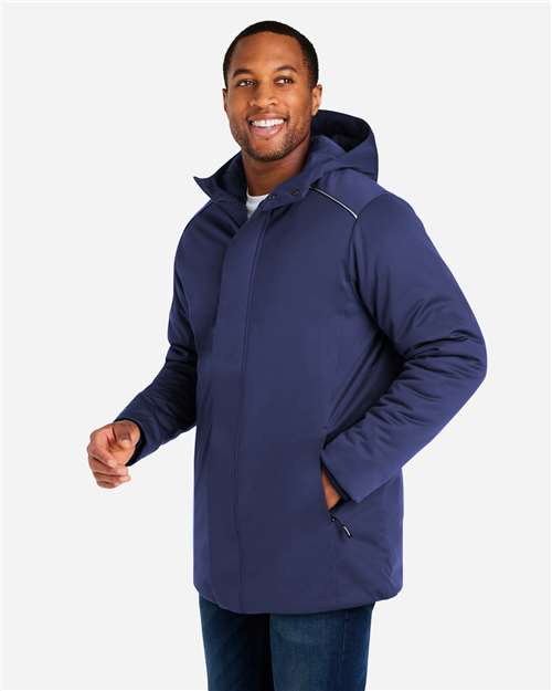 Classic Navy Unisex Techno Lite Flat-Fill Insulated Jacket - CE715
