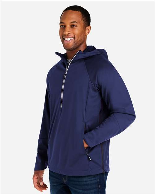 Classic Navy Unisex Techno Lite Pullover Anorak - CE711