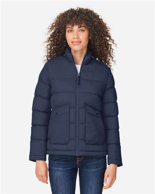 Classic Navy Women&#39;s Inspire Puffer Jacket - CE720W