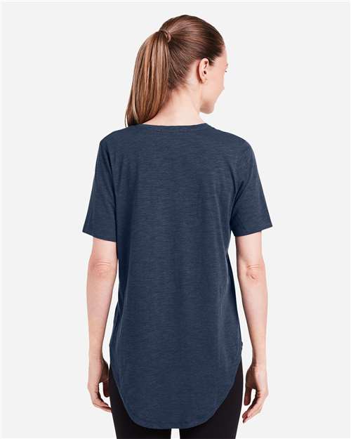 Classic Navy Women&#39;s Longline T-Shirt - TW668S