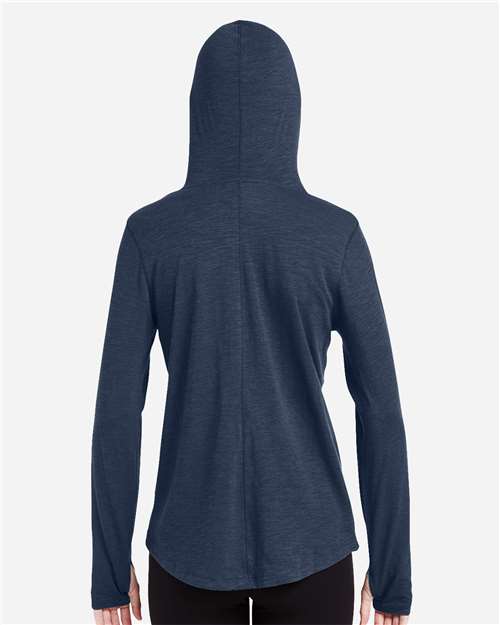 Classic Navy Women&#39;s Recess Hooded Pullover - TW850S