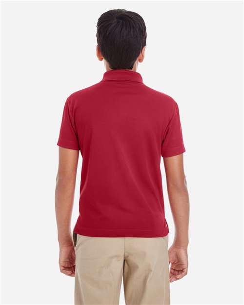 Classic Red Youth Origin Performance Piqué Polo - 88181Y