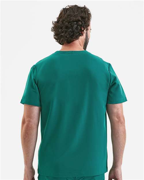 Clean Green Limitless V-Neck Stretch Scrub Top - NN200