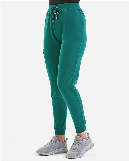 Clean Green Women&#39;s Energized Stretch Jogger Scrub Pants - NN610