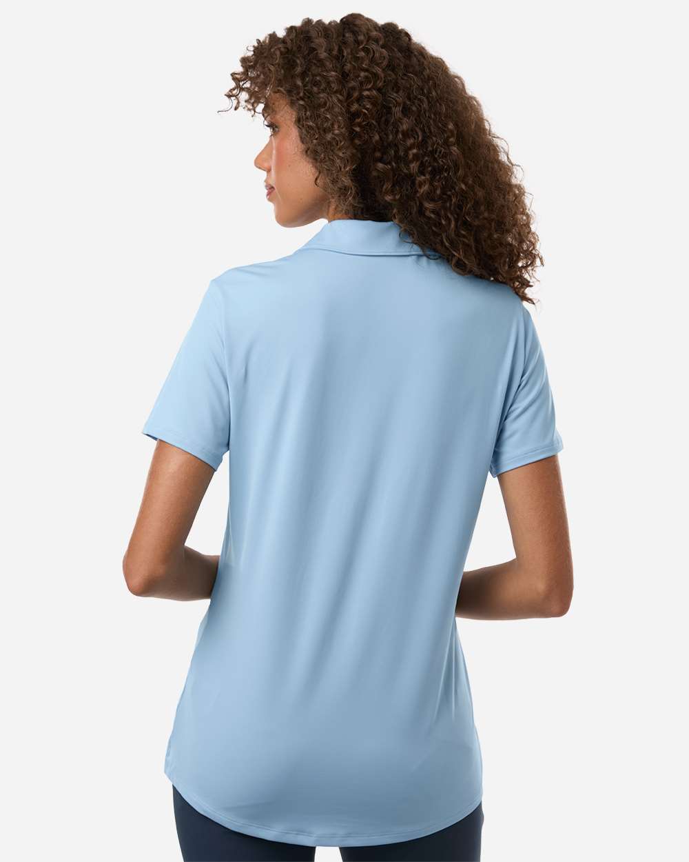 Clear Sky Women's Ultimate Solid Polo - A515 plain