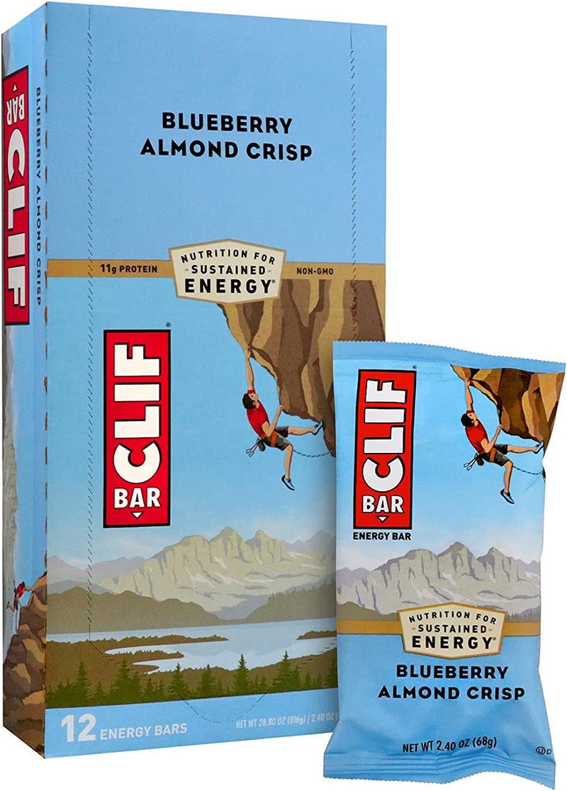 Clif Bar Blueberry Almond Crisp (12/case) - Blu / Os