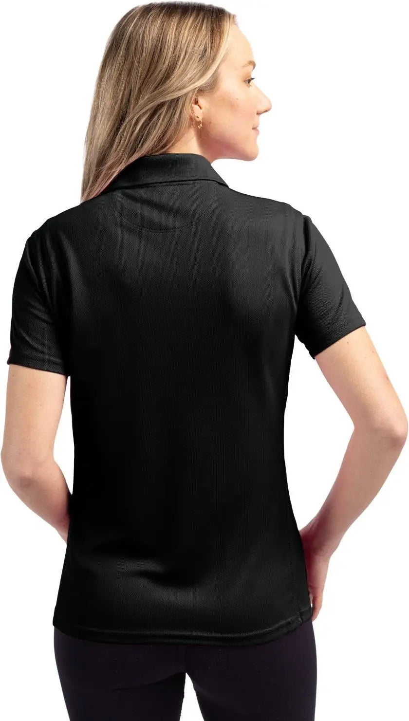 Clique Lqk00021 Ice Pique Womens Tech Polo - Black - Ladies Xs
