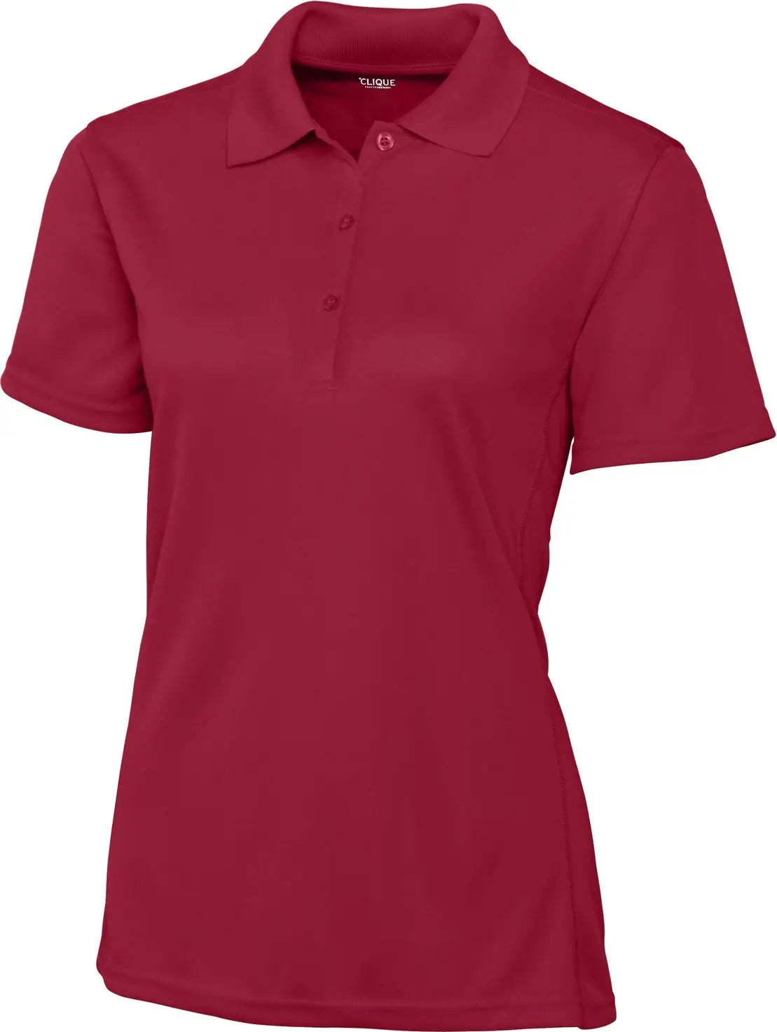 Clique Lqk00021 Ice Pique Womens Tech Polo - Chutney