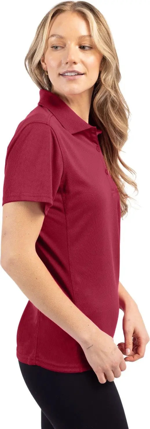 Clique Lqk00021 Ice Pique Womens Tech Polo - Chutney