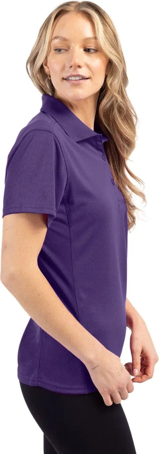 Clique Lqk00021 Ice Pique Womens Tech Polo - College Purple