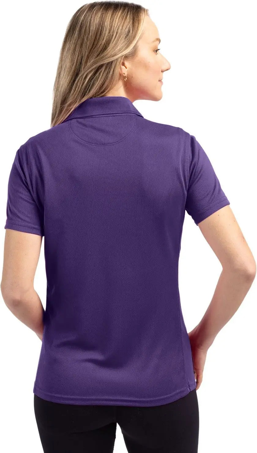 Clique Lqk00021 Ice Pique Womens Tech Polo - College Purple
