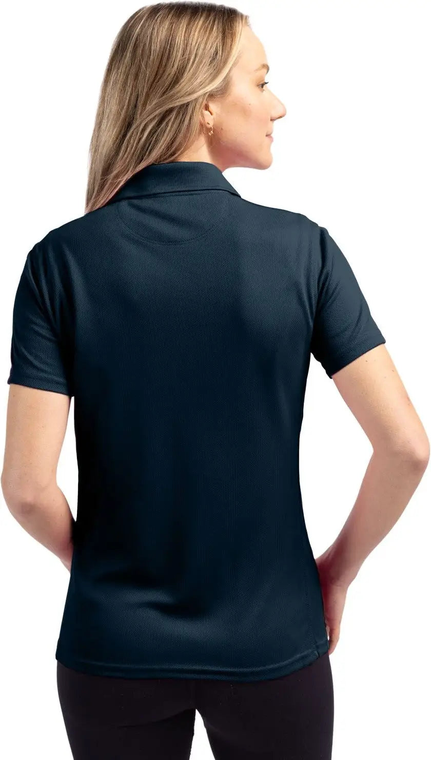 Clique Lqk00021 Ice Pique Womens Tech Polo - Dark Navy