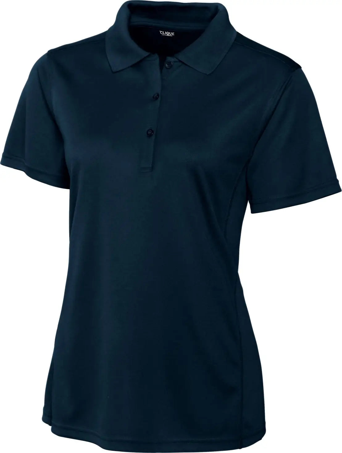 Clique Lqk00021 Ice Pique Womens Tech Polo - Dark Navy