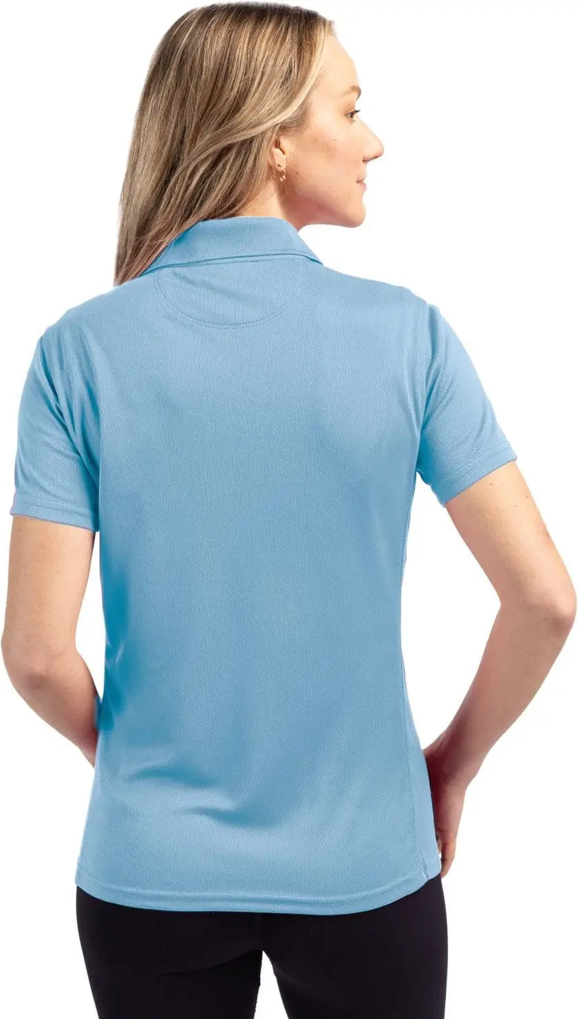 Clique Lqk00021 Ice Pique Womens Tech Polo - Light Blue