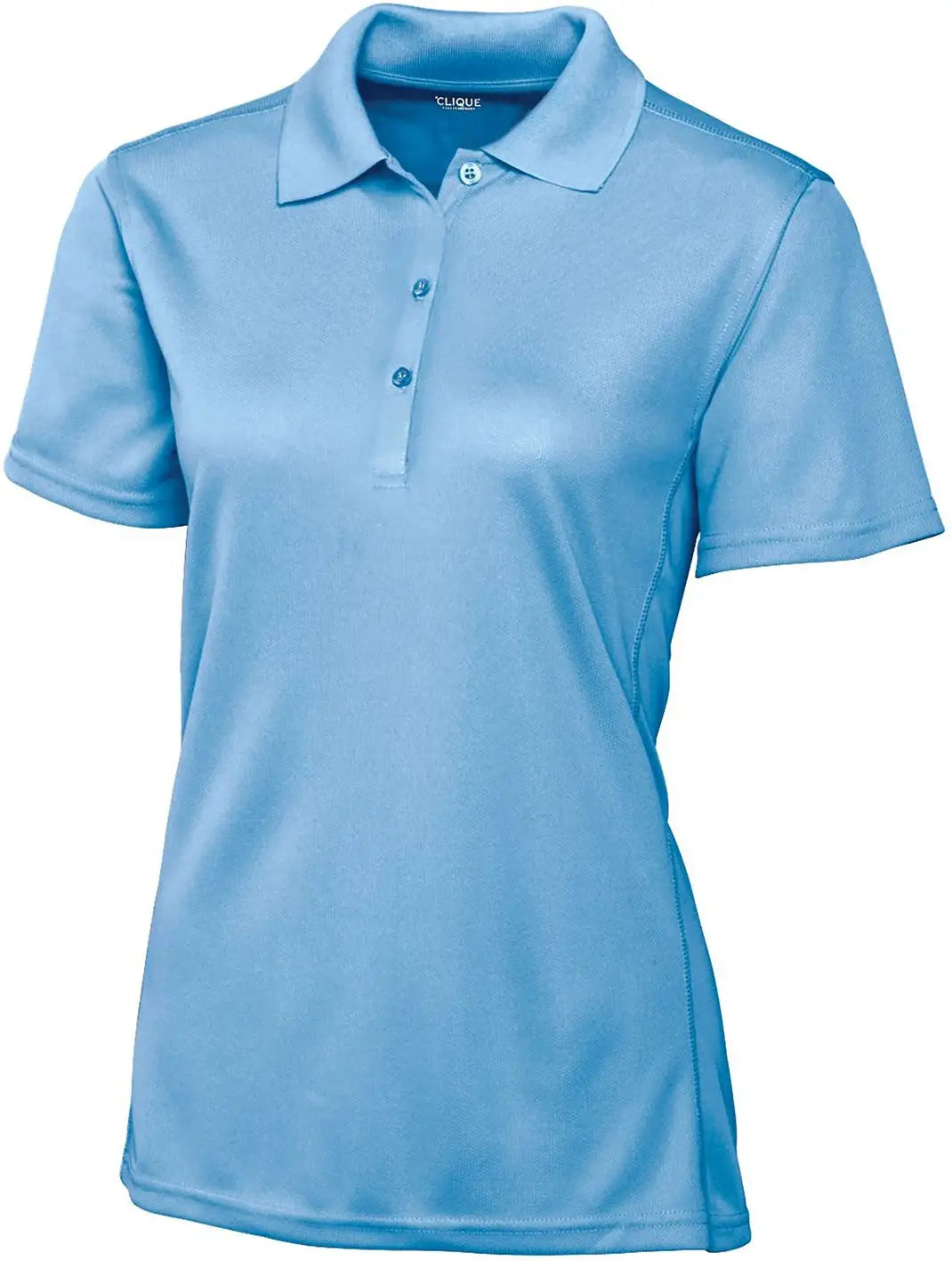 Clique Lqk00021 Ice Pique Womens Tech Polo - Light Blue