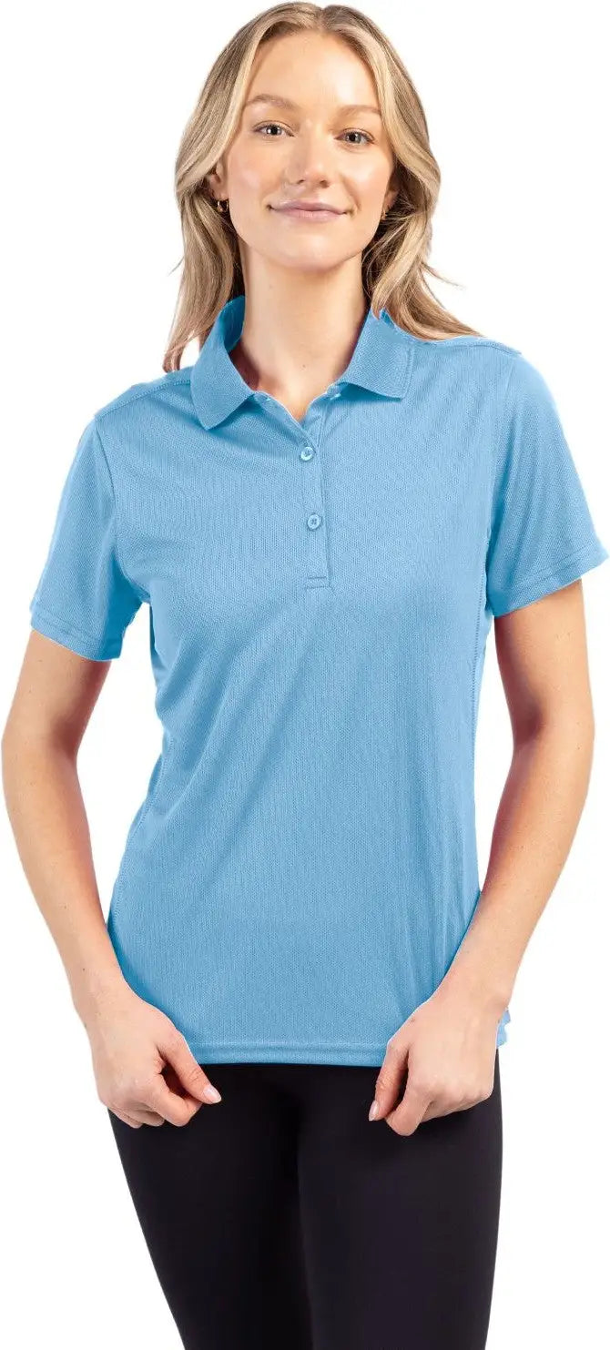 Clique Lqk00021 Ice Pique Womens Tech Polo - Light Blue - Ladies Xs