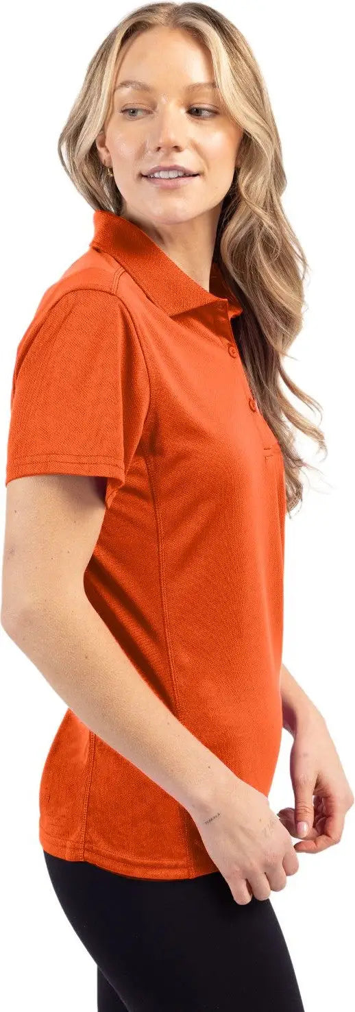 Clique Lqk00021 Ice Pique Womens Tech Polo - Orange