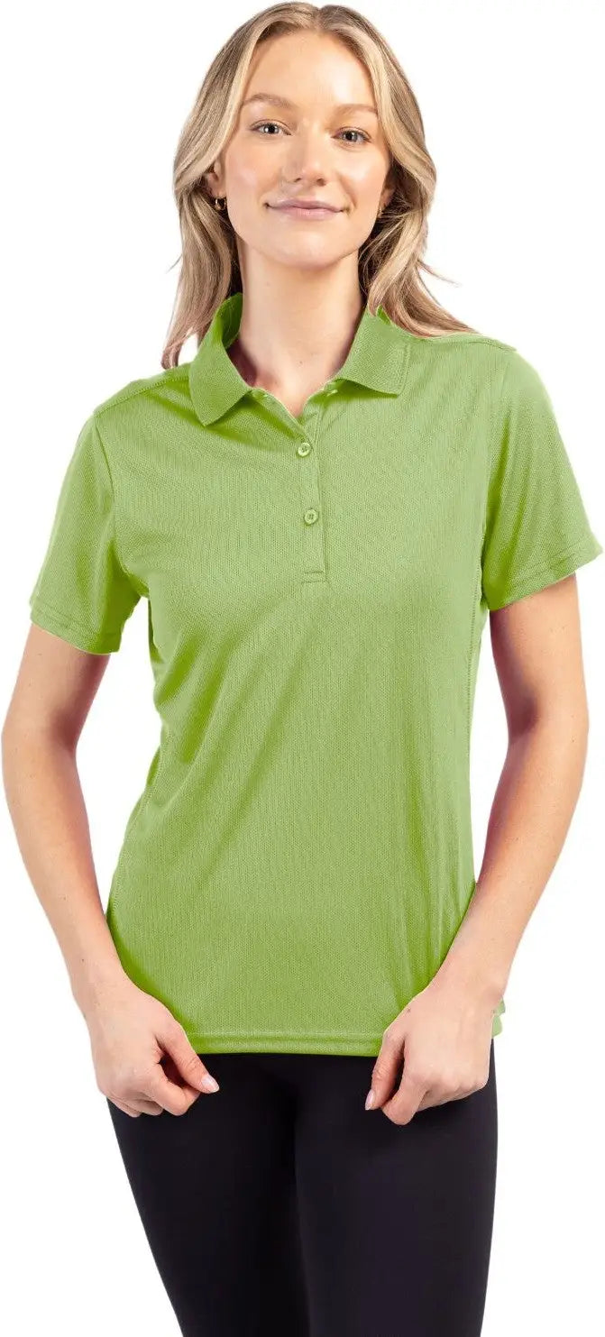 Clique Lqk00021 Ice Pique Womens Tech Polo - Putting Green - Ladies Xs