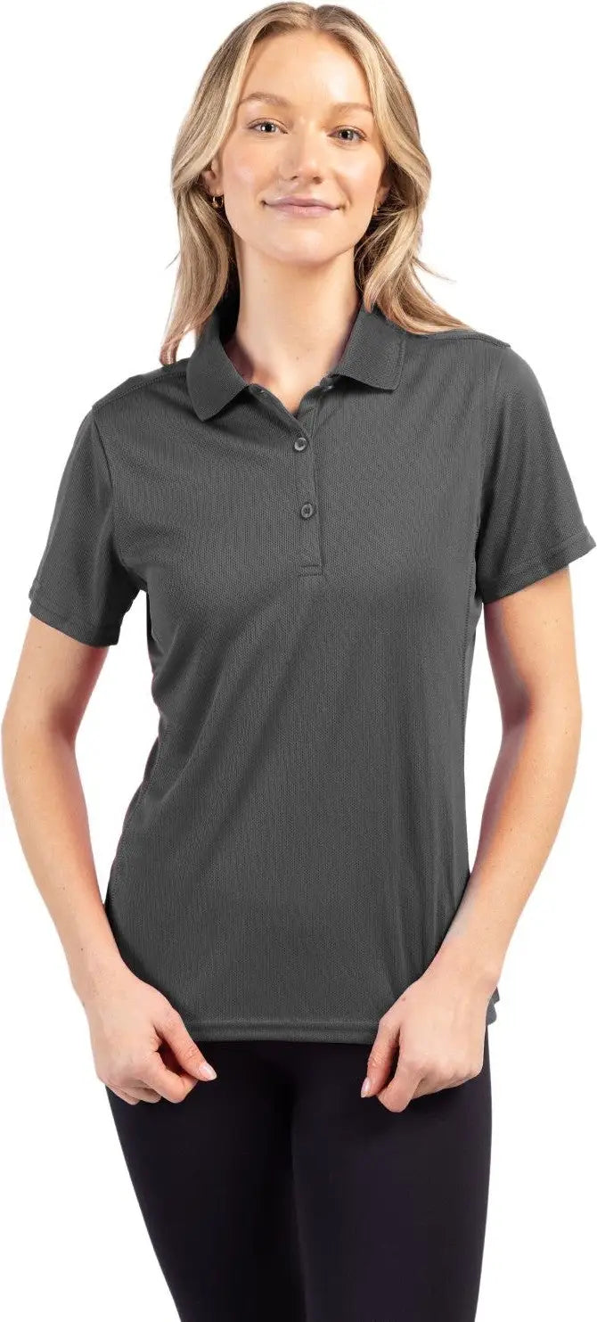 Clique Lqk00021 Ice Pique Womens Tech Polo - Titan - Ladies Xs