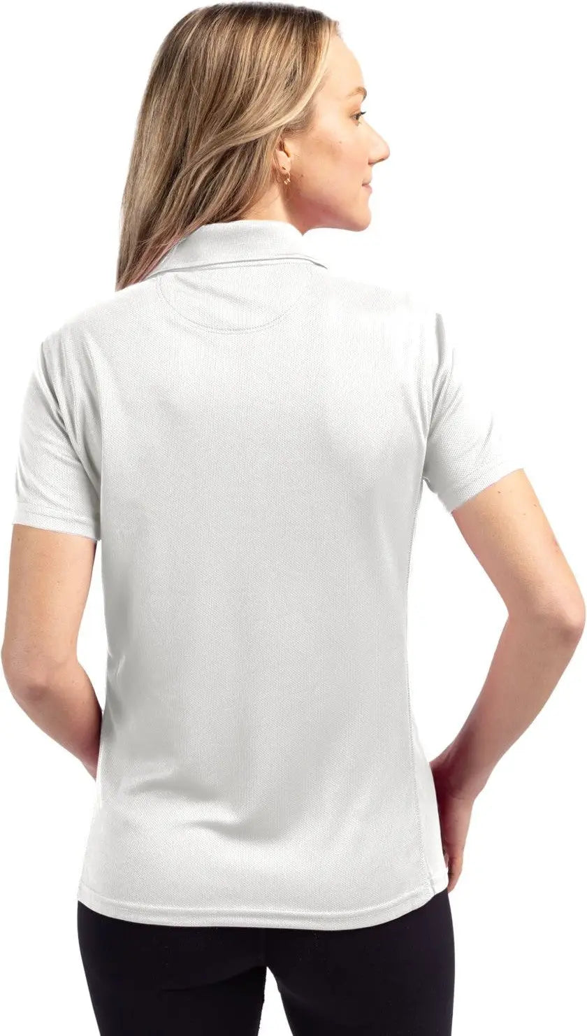 Clique Lqk00021 Ice Pique Womens Tech Polo - White