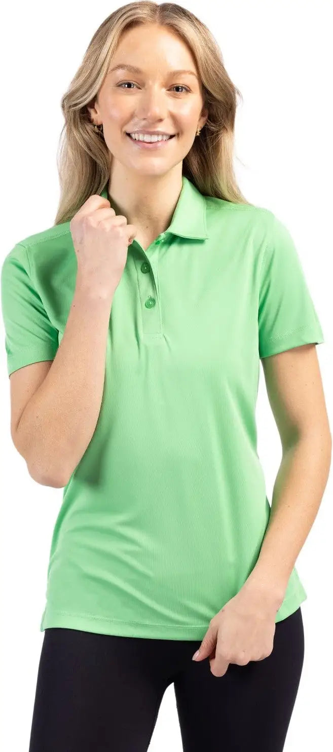 Clique Lqk00036 Parma Tech Jersey Womens Polo - Apple Green - Ladies Xs