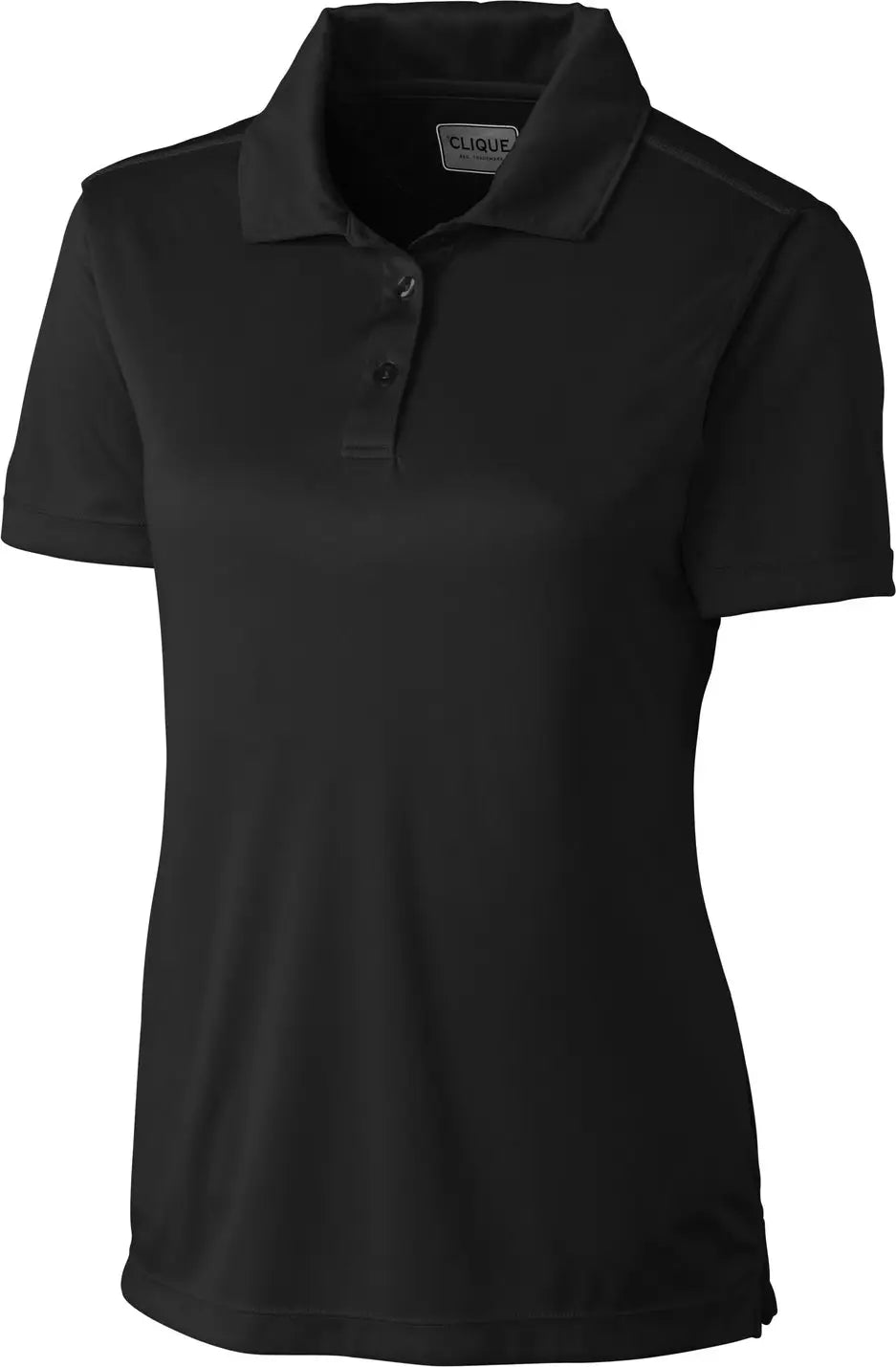 Clique Lqk00036 Parma Tech Jersey Womens Polo - Black