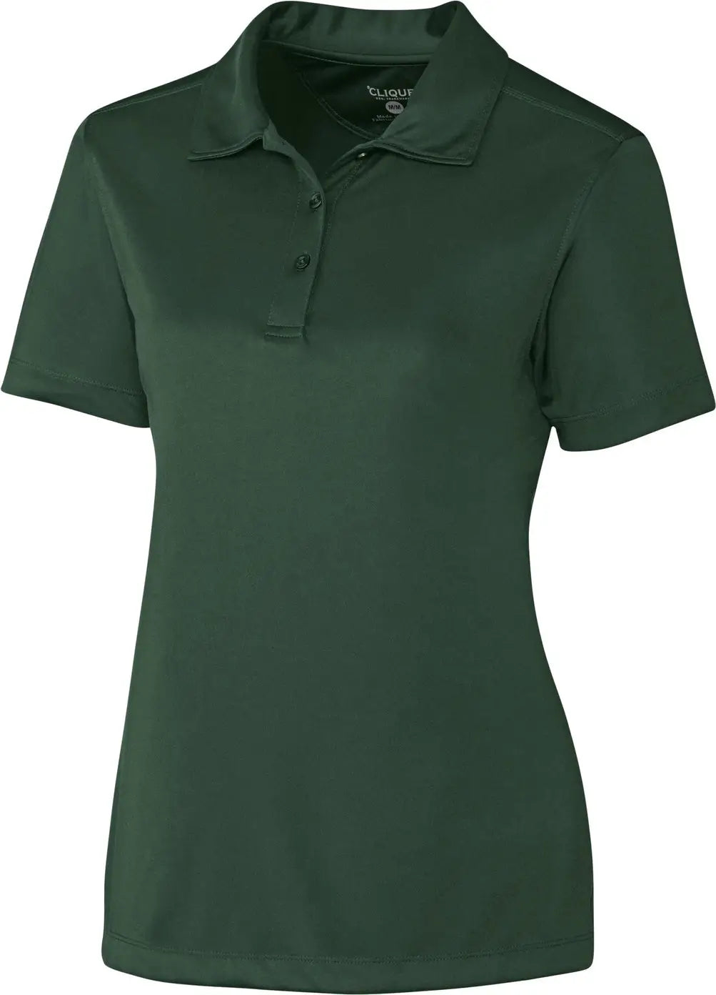 Clique Lqk00036 Parma Tech Jersey Womens Polo - Bottle Green