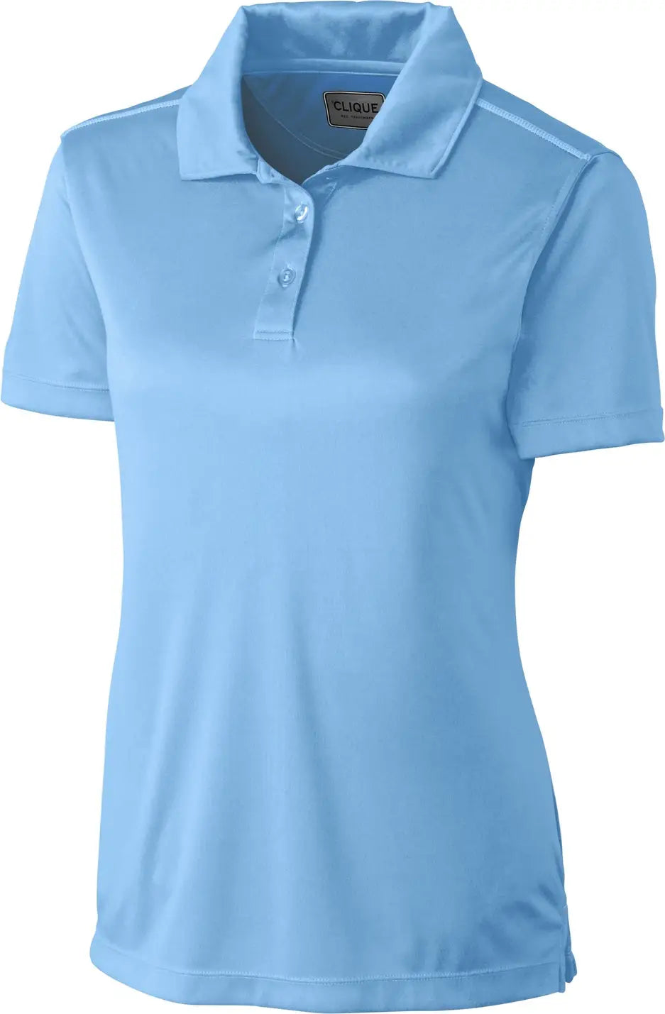 Clique Lqk00036 Parma Tech Jersey Womens Polo - Light Blue