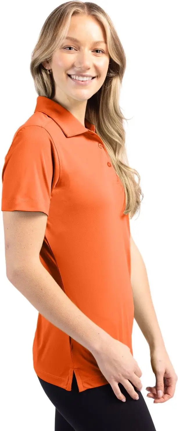 Clique Lqk00036 Parma Tech Jersey Womens Polo - Orange